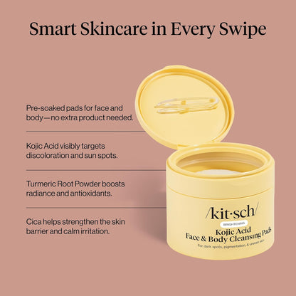 textured ridged cotton pad surface for mechanical exfoliation