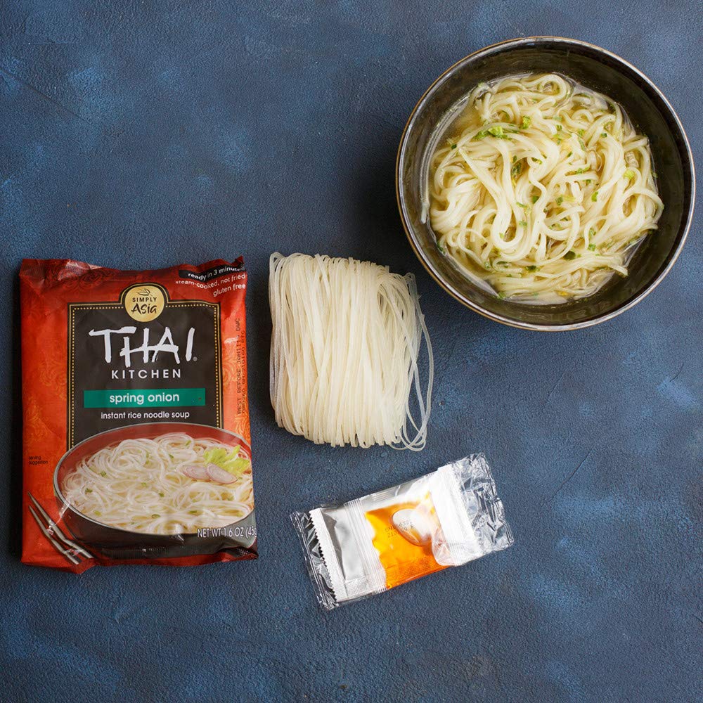 Thai Kitchen Gluten Free Spring Onion Rice Noodle Soup – Calming Pantry Staple for Gluten Sensitive Self Care Routines