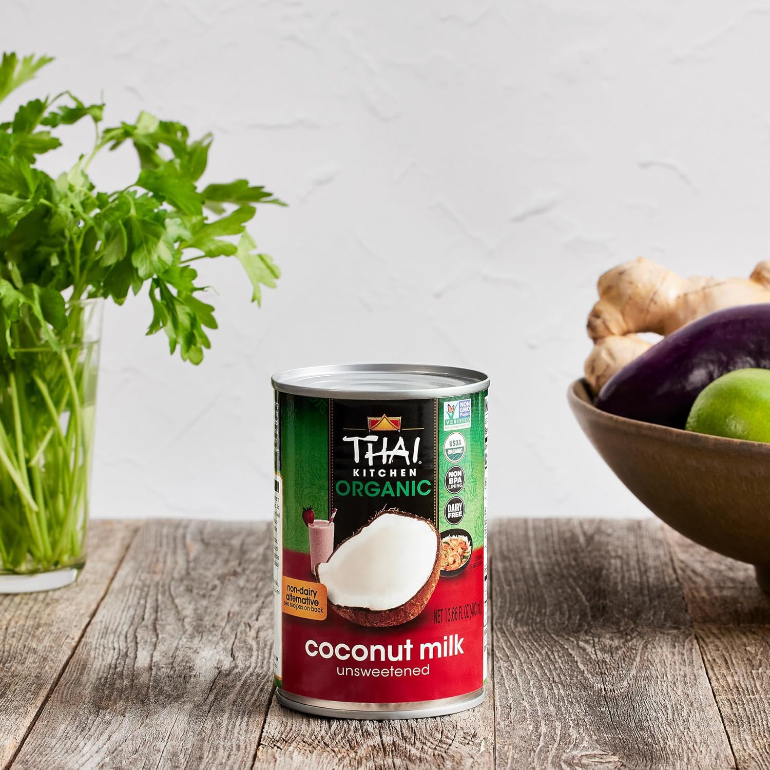 Thai Kitchen Organic Unsweetened Coconut Milk – Bulk Pantry Pack for Efficient Meal Prep Stations
