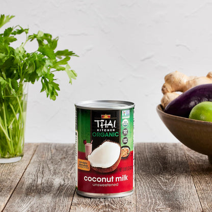 Thai Kitchen Organic Unsweetened Coconut Milk – Bulk Pantry Pack for Efficient Meal Prep Stations