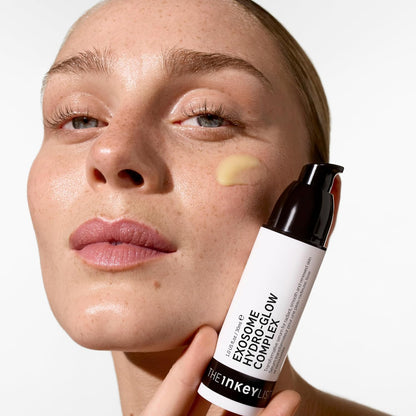 The INKEY List Exosome Hydro-Glow Complex – Mindful Self-Care Treatment for Bathroom Vanity Wind-Down, Daily Radiance Boost