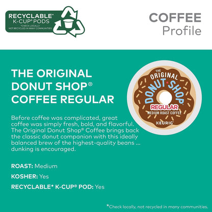 The Original Donut Shop Coffee K-Cups Medium Roast 96 Count – Thoughtful Gift for Remote Working Friends