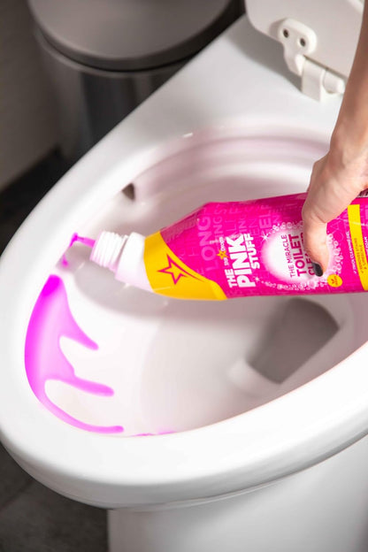 The Pink Stuff Toilet Cleaner – Stylish Bathroom Addition That Matches Modern Farmhouse Decor