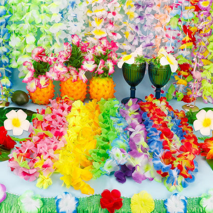 themed color variants including hawaiian rainbow and mardi gras palettes
