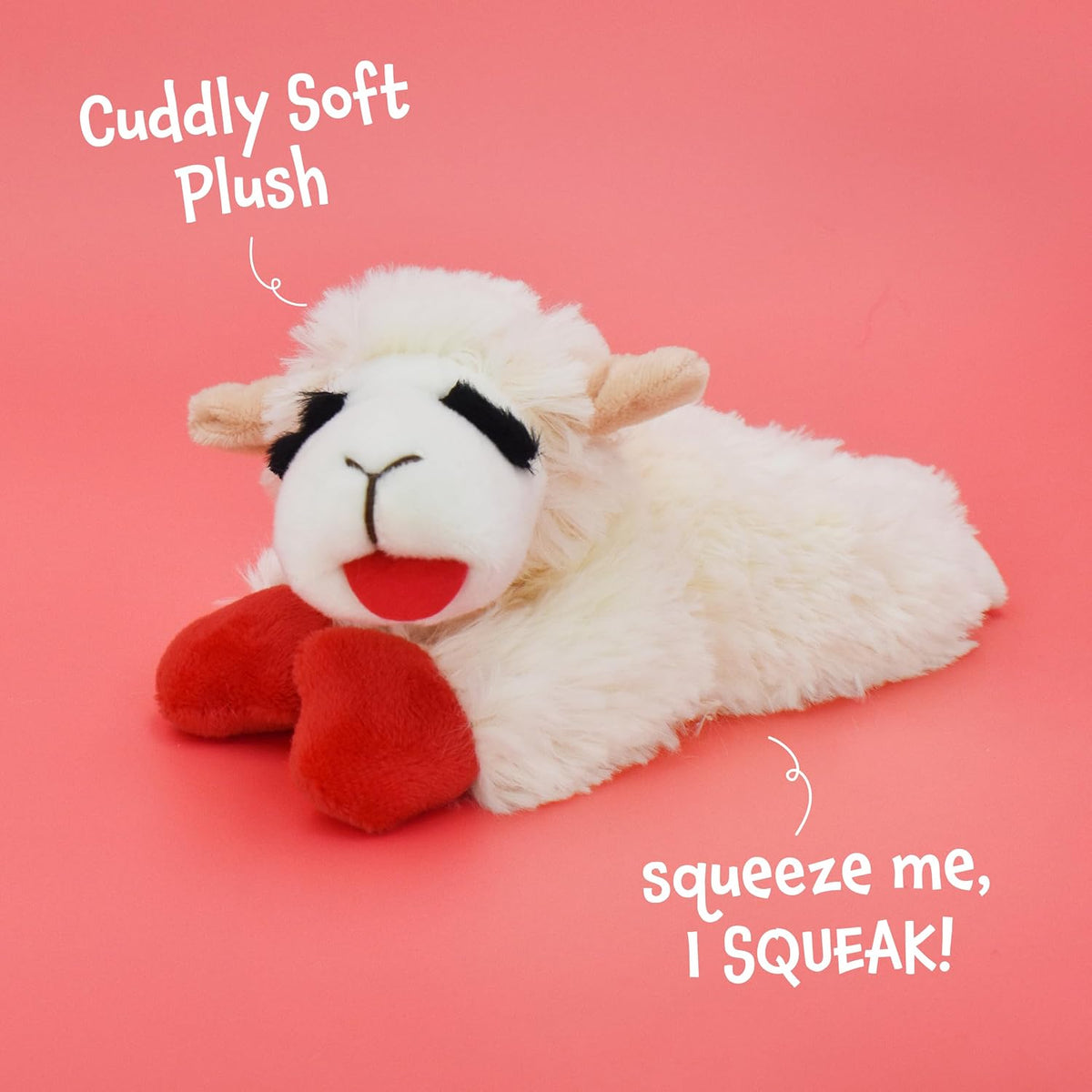 themed editions: classic lambchop, santa hat, easter bunny, pink and blue birthday hat
