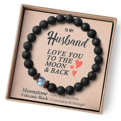 THEMEROL Handmade Strength and Love Bracelet – Graduation and Confirmation Keepsake Gift for Teen Boys