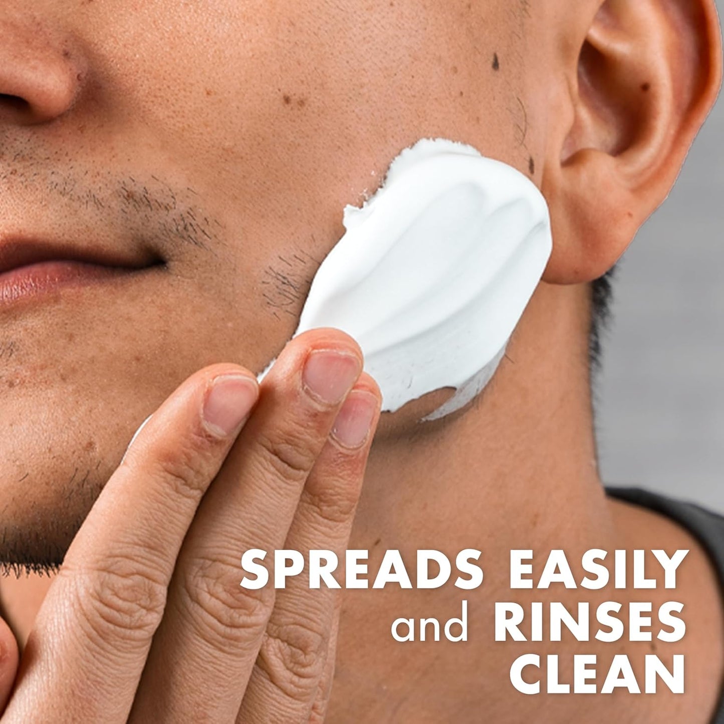 thick extra-rich creamy lather that spreads easily and rinses clean
