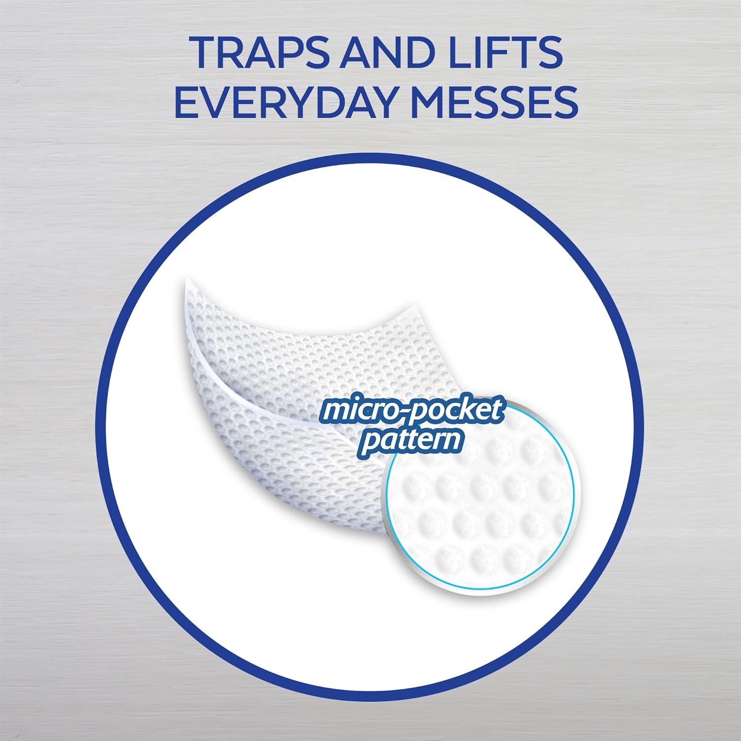 thick, strong non-tearing wipe construction