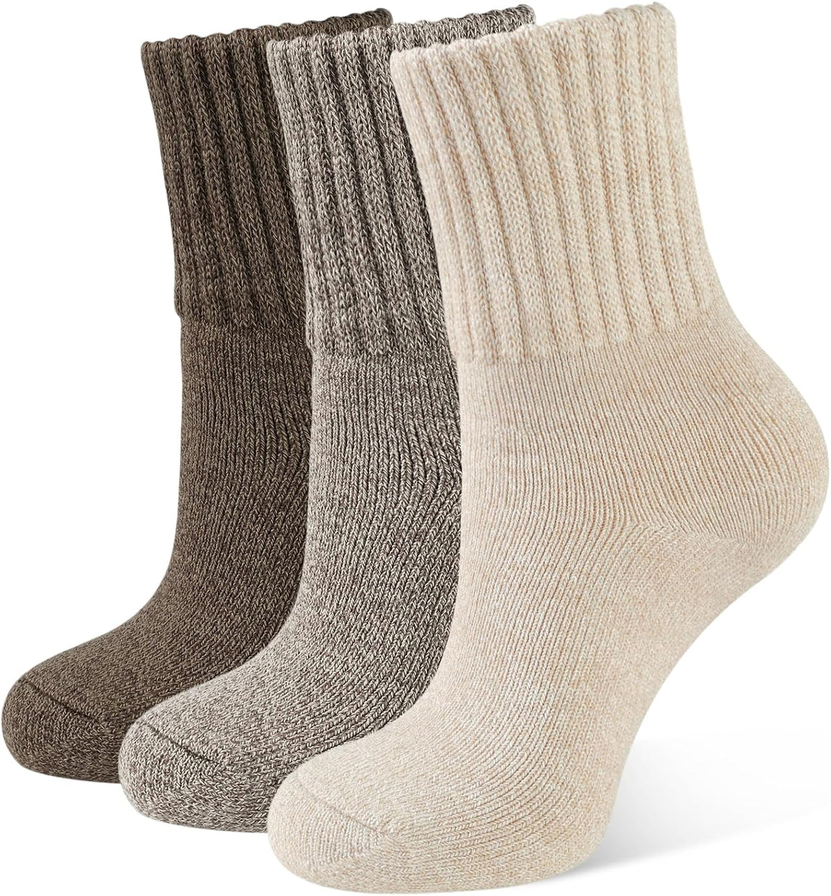 thick winter-weight knit material