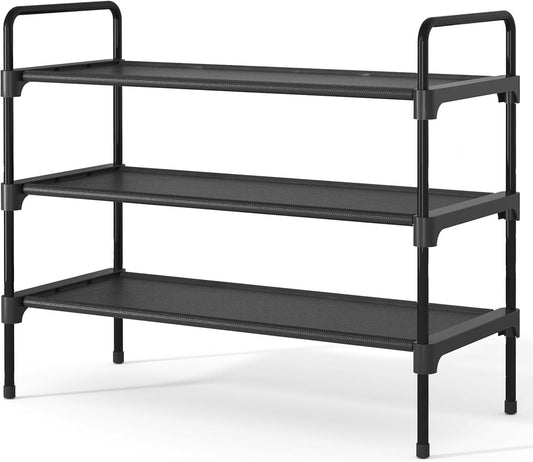 thickened metal tubes paired with robust plastic connectors for dependable support