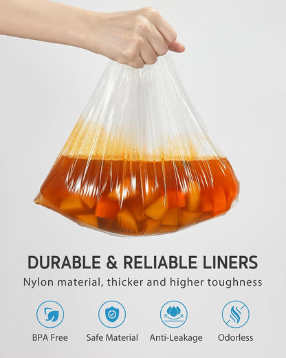 thicker construction that resists punctures and rips