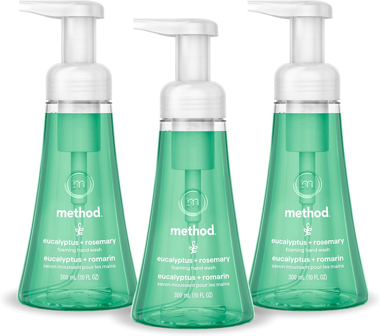 three 10 fl oz bottles in a single pack for multi-room stocking