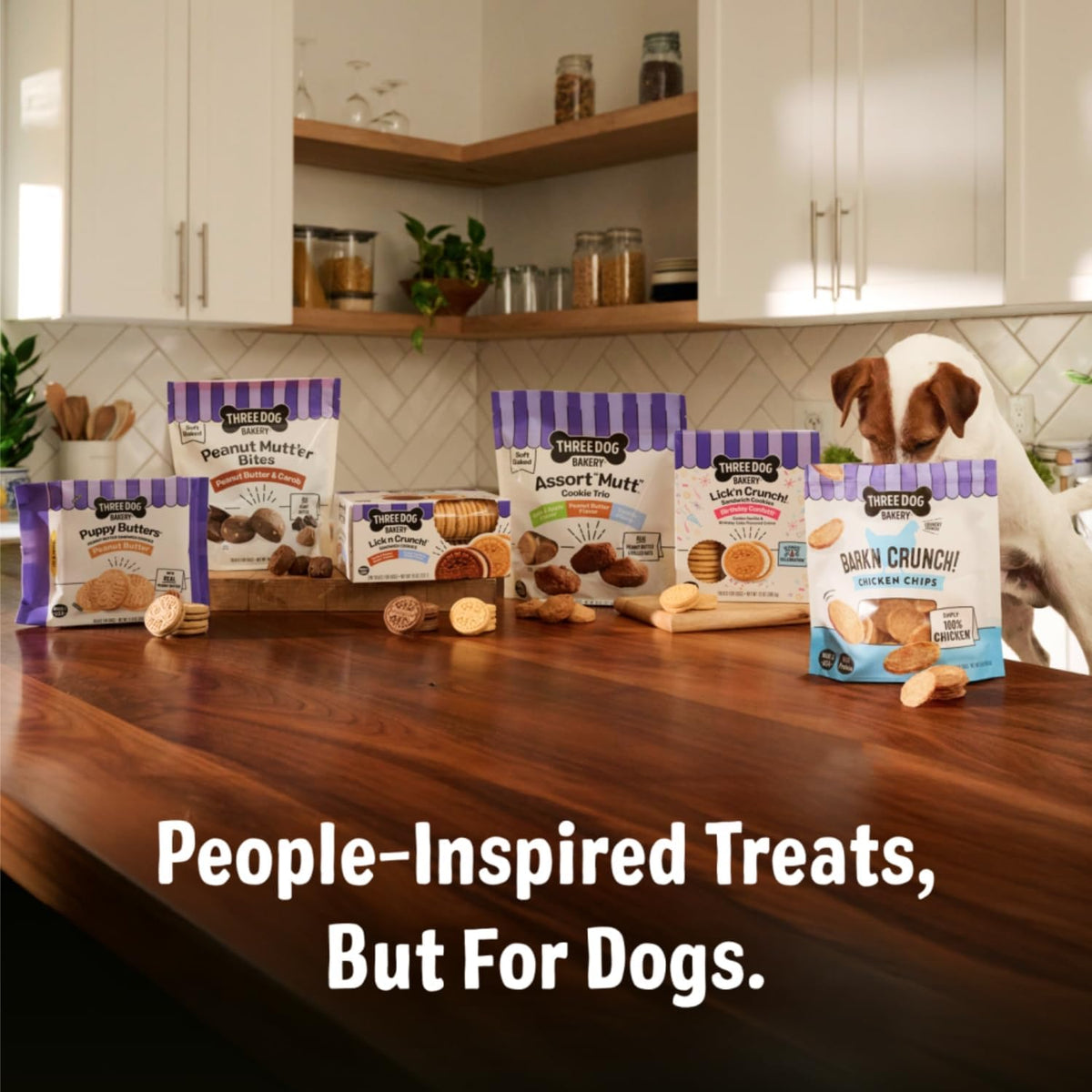 Three Dog Bakery Ultimate Celebration Cake Bites for Dogs - Limited Ingredient Reward for Sensitive Stomachs and Allergy-Prone Pups