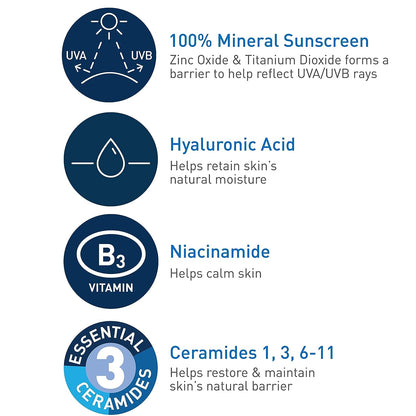three essential ceramides (1, 3, 6-ii) to restore and maintain the skin's natural barrier