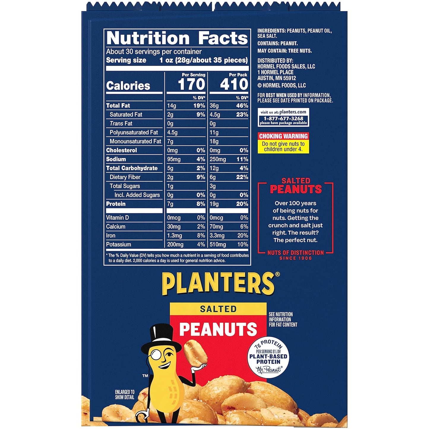 three-ingredient recipe: peanuts, peanut oil, sea salt