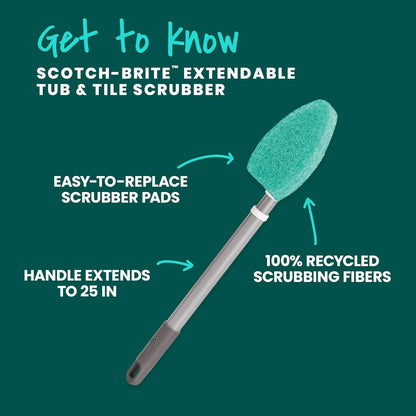three non-scratch scrubber pads included in the kit