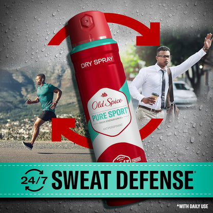 three scent variants available: pure sport, fiji, and fresh
