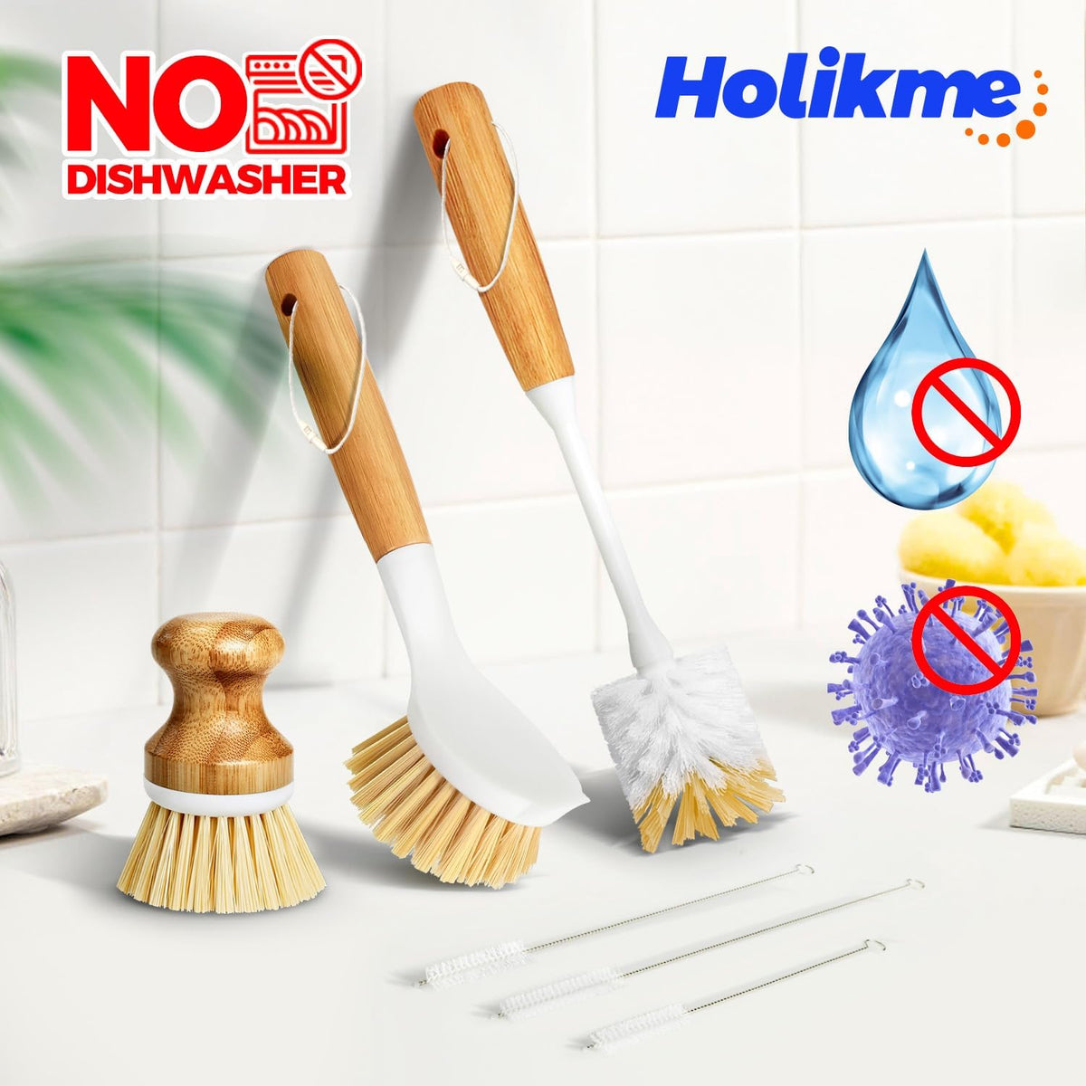 three straw brush lengths (7.9", 9.8", 11.8") with 0.4" diameter to fit varied straw sizes