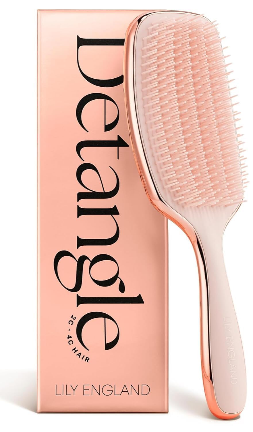three-tiered flexible bristle design that glides through tangles without pulling