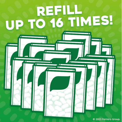 Tic Tac Freshmints Refill Bag – Thoughtful Birthday Gift for Mom and Women, 17.2 oz with Pocket Pack
