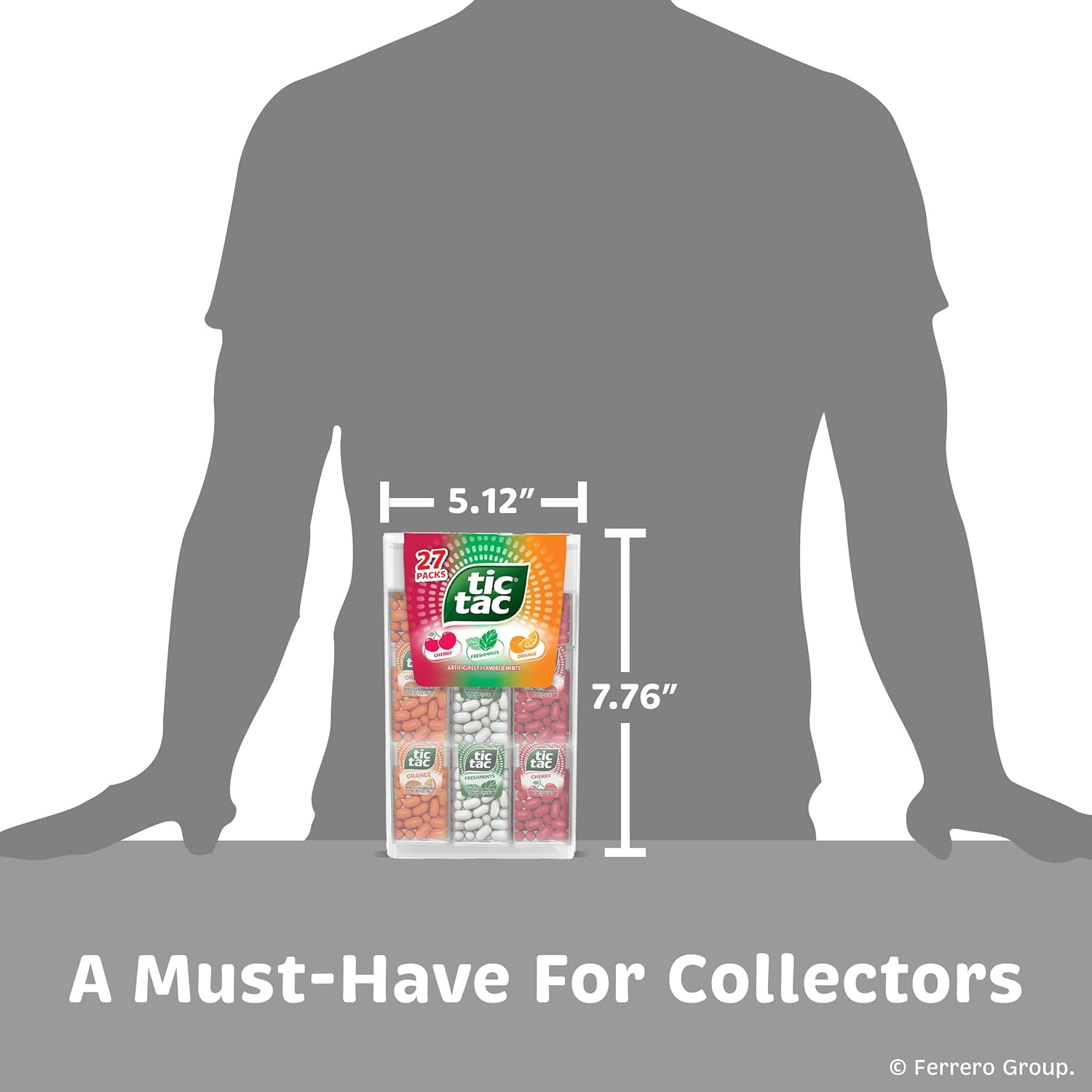 Tic Tac Variety Pack Mega Box – Tailgate and Stadium Snack Mints, 27 Pocket-Sized Packs for Sharing