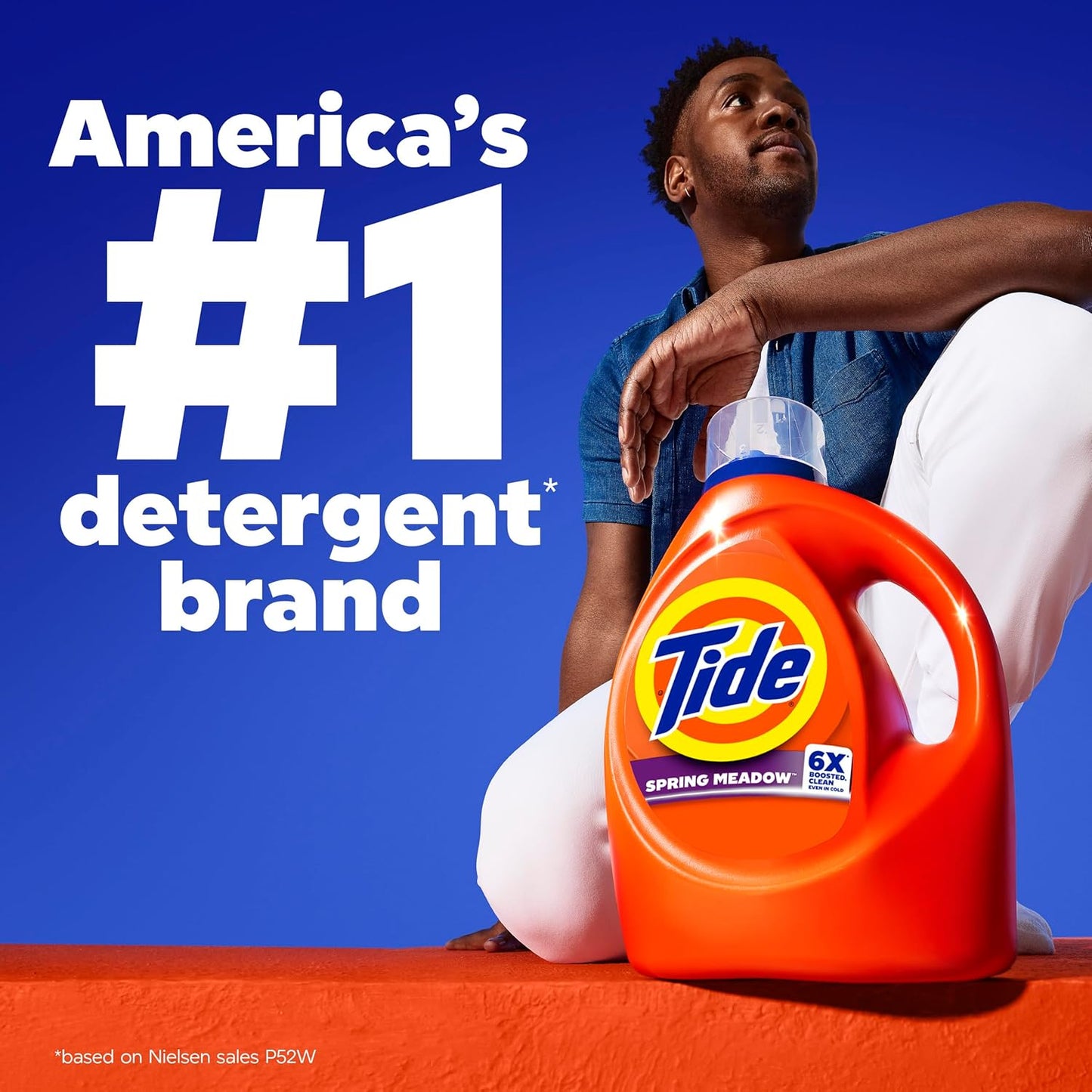 Tide Bulk Laundry Detergent 125 fl oz 100 Loads Housewarming Gift for New Homeowners Moving In