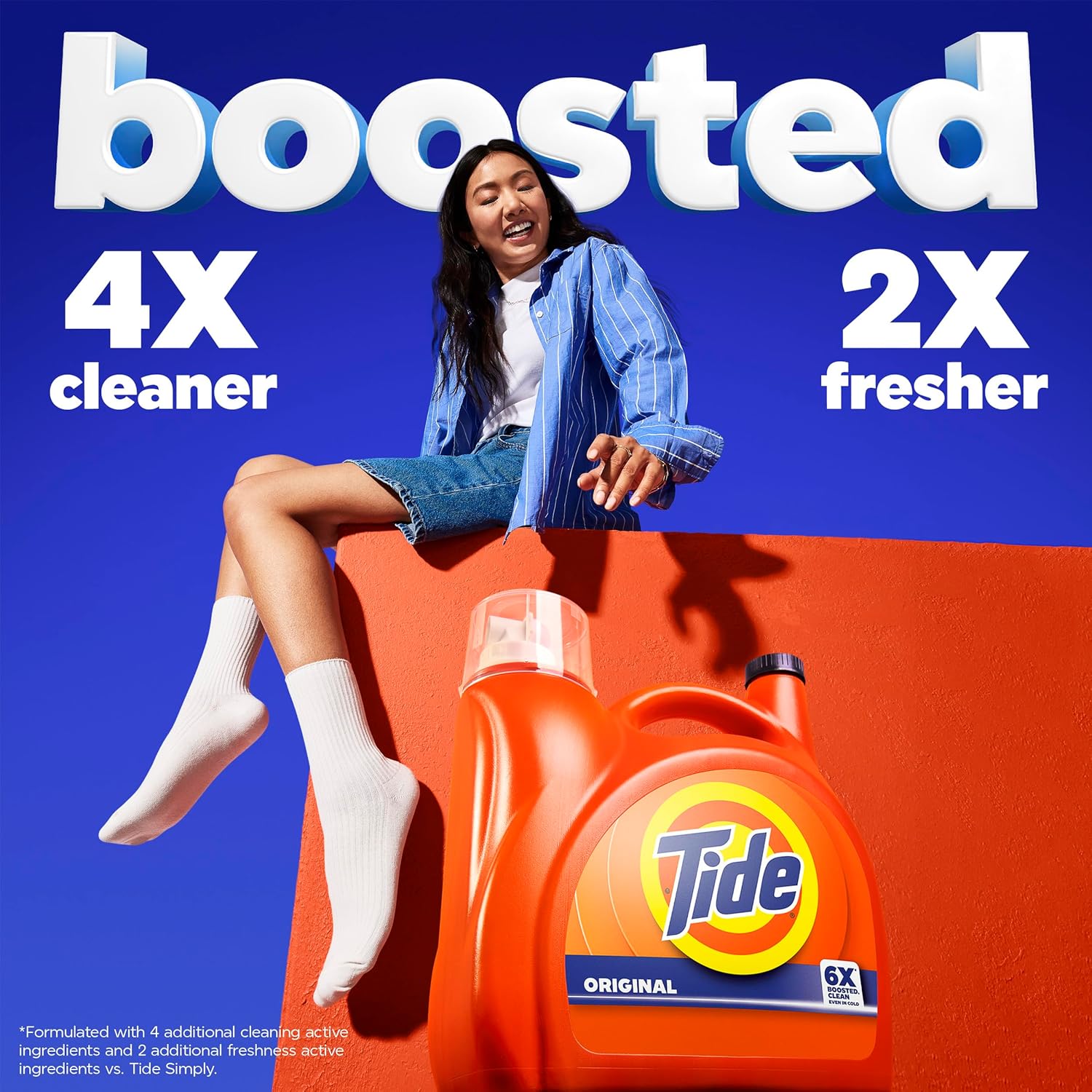 Tide Bulk Laundry Detergent 125 fl oz 100 Loads Housewarming Gift for New Homeowners Moving In