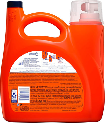 Tide Bulk Laundry Detergent 125 fl oz 100 Loads Housewarming Gift for New Homeowners Moving In