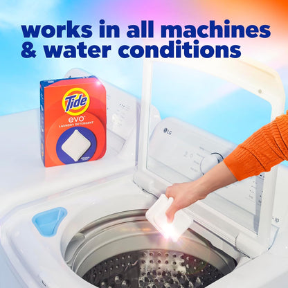 Tide evo Spring Blast Laundry Tiles Thoughtful Housewarming Gift for New Homeowners, 42 Count Box