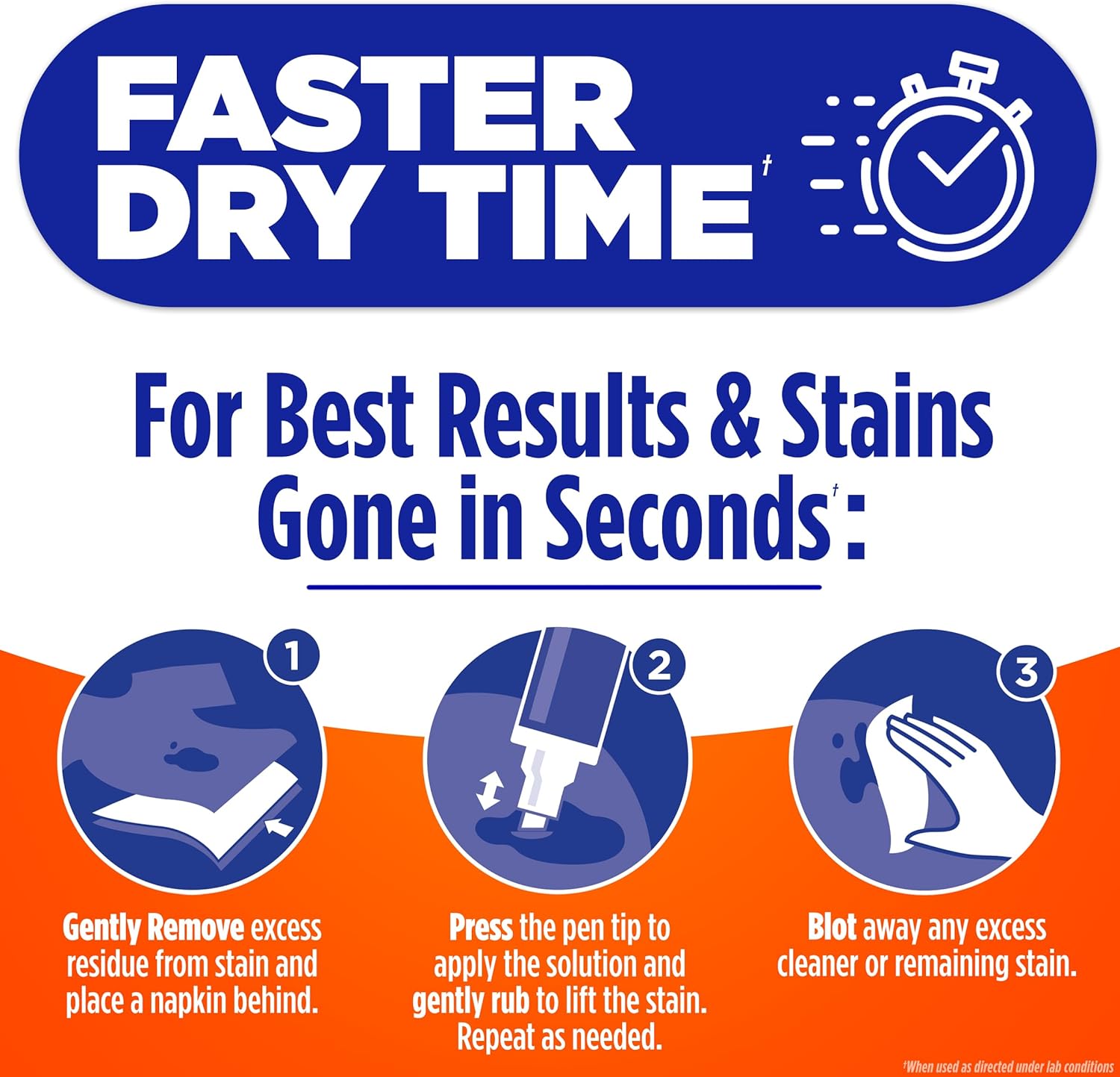 Tide Pen Pro Stain Remover - Picnic Stain Remover for BBQ Sauce, Ketchup and Mustard Spills at the Park
