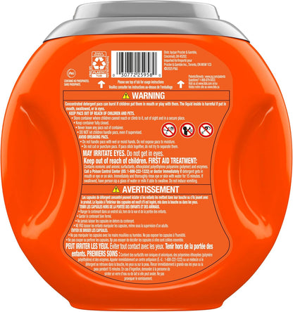 Tide PODS Downy 4-in-1 Laundry Detergent Pods for Fresh-Smelling Bedroom Linen Closets, 57 Count