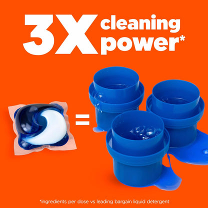 Tide PODS Downy 4-in-1 Laundry Detergent Pods for Fresh-Smelling Bedroom Linen Closets, 57 Count