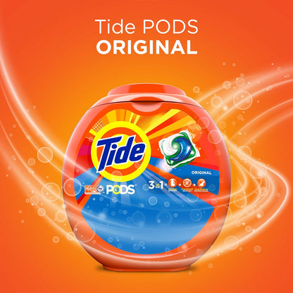 Tide PODS Laundry Detergent Pacs Practical Housewarming Gift for New Homeowners – 112 Count Tub