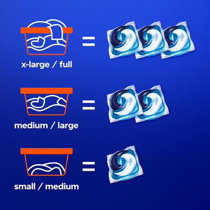 Tide PODS Quick Dose Laundry Detergent for Rushed Weekday Mornings – No Measure No Spill Pods