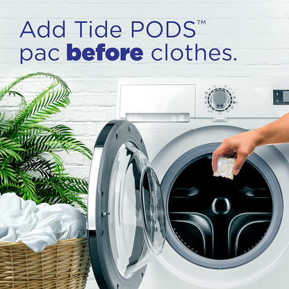 Tide PODS Ultra Oxi Free and Gentle Laundry Detergent Packs, 57 Count – 0% Dye and 0% Perfume Laundry for Allergy-Prone Family Members