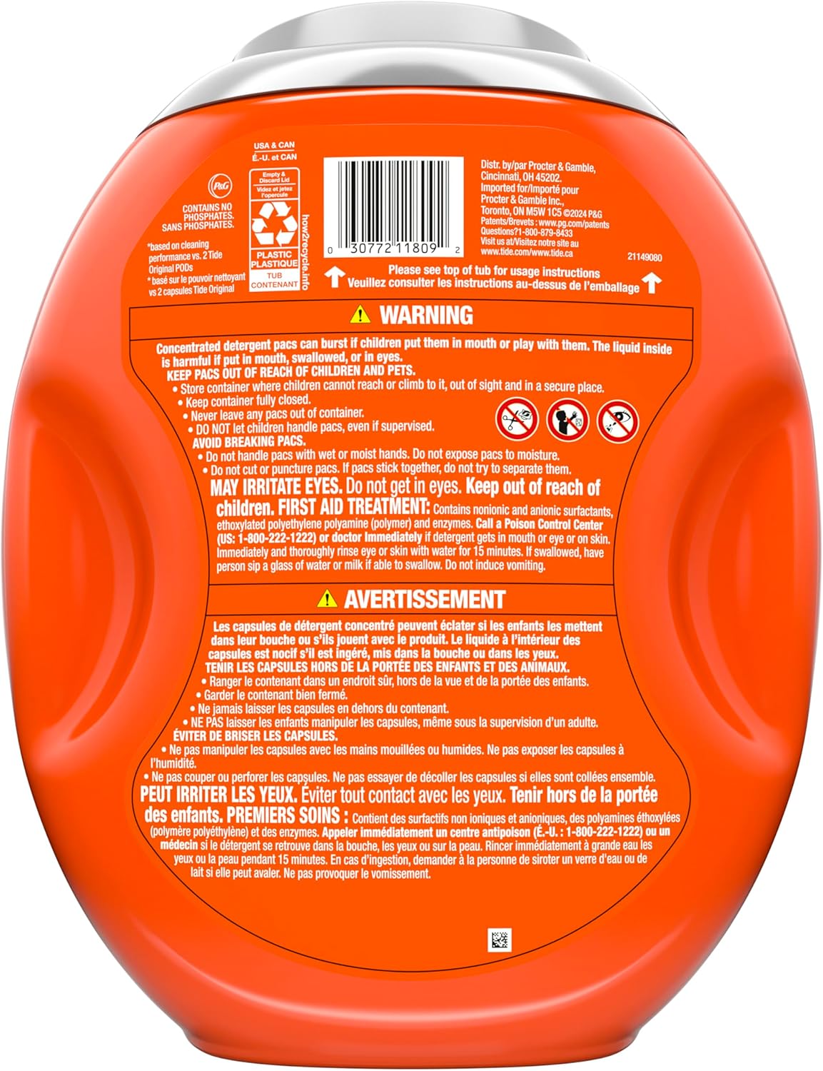 Tide Power PODS White Laundry Detergent – Streamlined Apartment Closet Upgrade, No-Mess Whitening