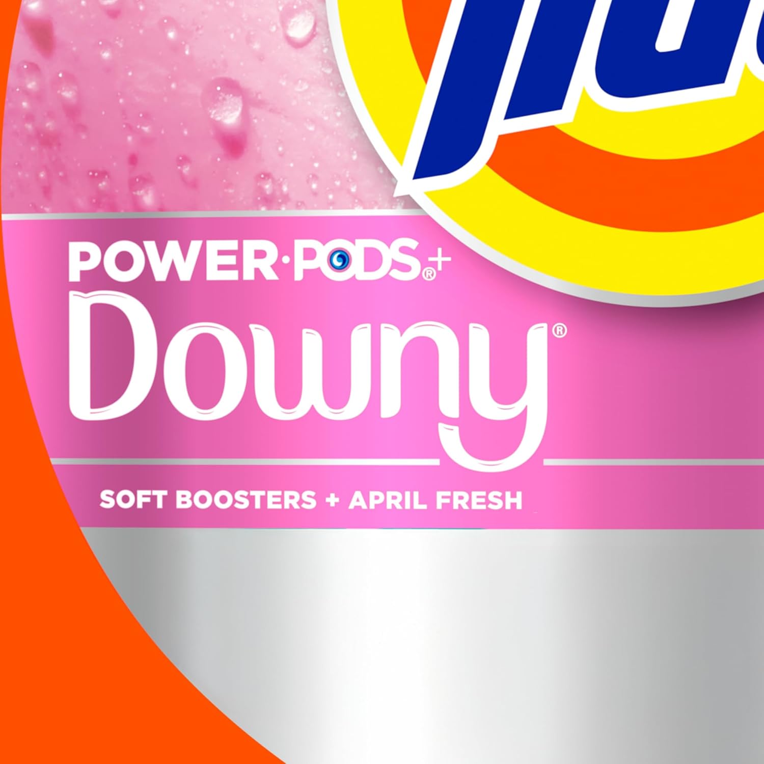 Tide Power PODs with Downy April Fresh 45 Ct, Pre-Measured 2-in-1 Detergent for Minimalist Home Storage