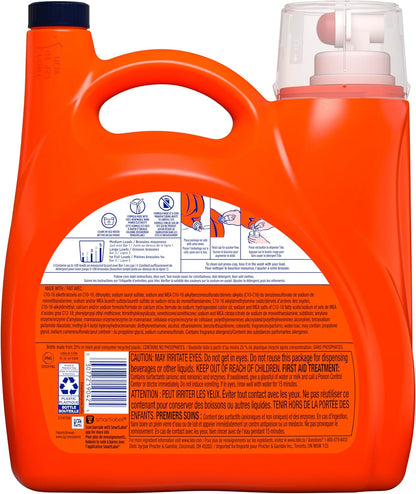 Tide Ultra Odor Defense Plus Oxi Liquid Laundry Detergent, 148 fl oz, 105 Loads, All-Purpose Laundry Detergent for Home Laundry Room Essentials