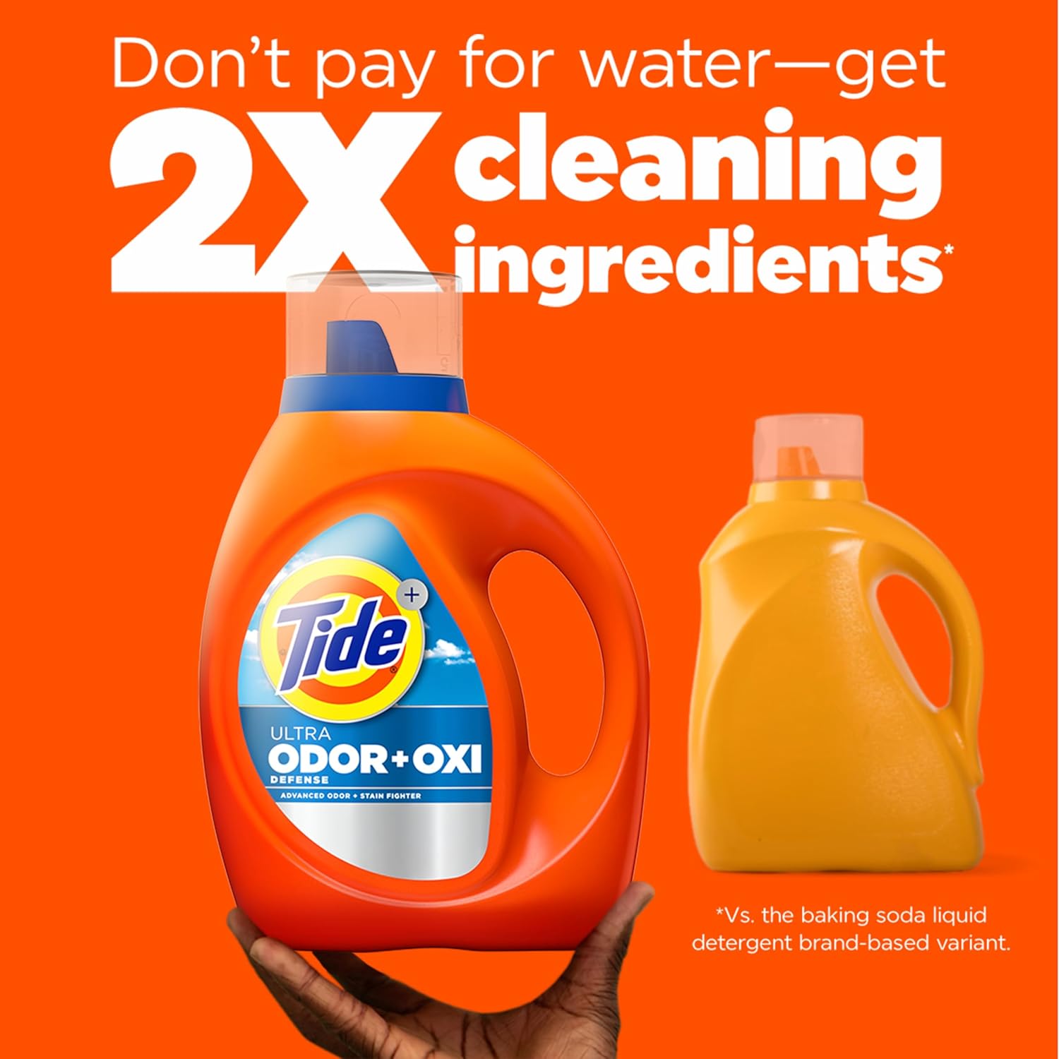 Tide Ultra Odor Defense Plus Oxi Liquid Laundry Detergent, 148 fl oz, 105 Loads, All-Purpose Laundry Detergent for Home Laundry Room Essentials