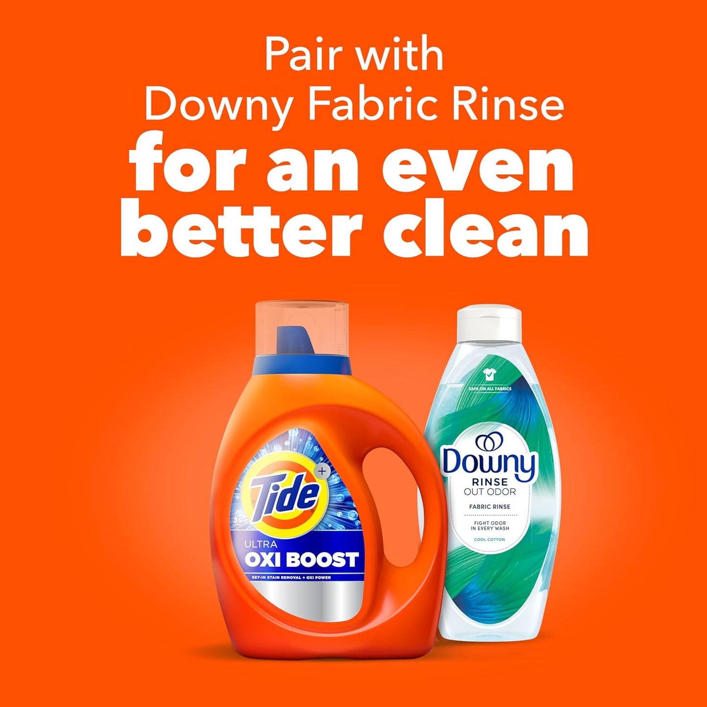 Tide Ultra Oxi Boost Laundry Detergent Liquid – Stain Fighting Detergent for Toddler Clothes and Playroom Towels