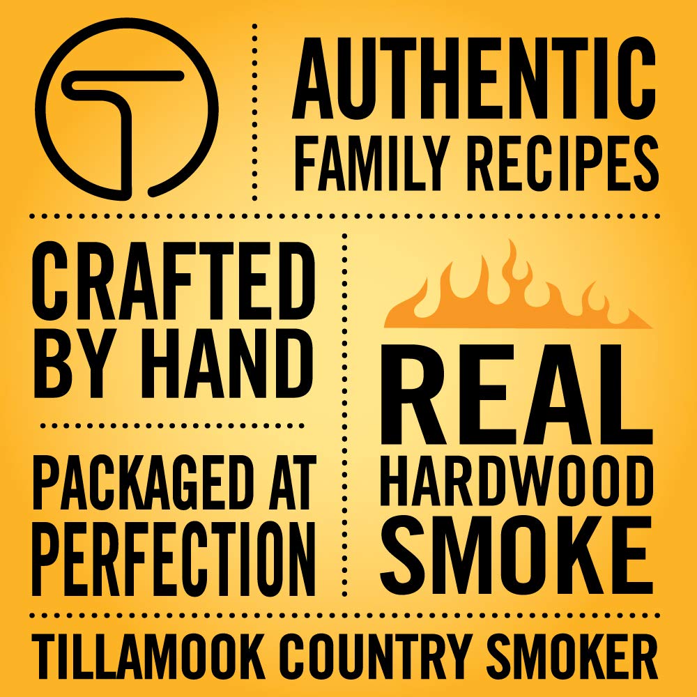 Tillamook Country Smoker Smoked Sausage Sticks – Backpack Friendly Keto Snack for Backpacking and Long Drives, 2-Pack of 10 oz Bags