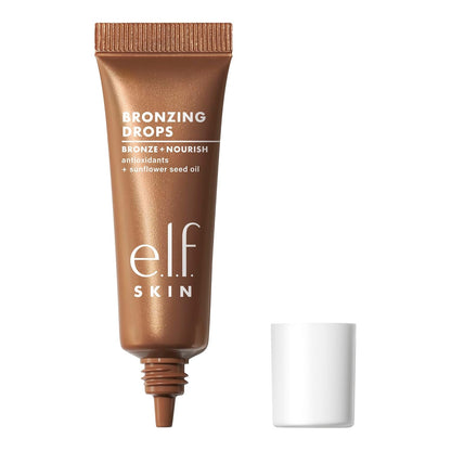 tinted serum liquid bronzer in 4 shades (fair gold, pure gold, rose gold, copper gold)
