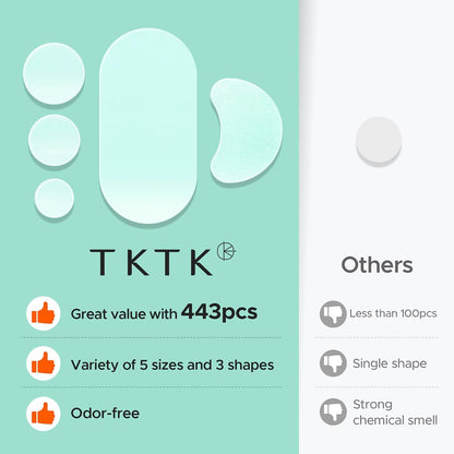 TKTK XL Hydrocolloid Patches – Wellness-Friendly Body and Face Spot Care for Mindful Bath Time