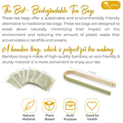 TOG999 Turmeric Ginger Cinnamon Tea Bags – Clean, Worry-Free Brew Safe for Kids, Pregnancy, and Pet Households