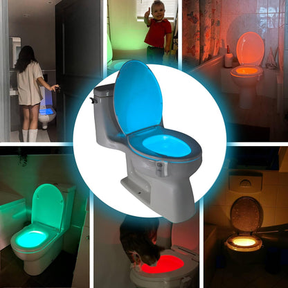 ToiLight Bathroom Night Light with Color Rotation – Calming Bedtime Ritual Accessory for Restful Sleep and Relaxation