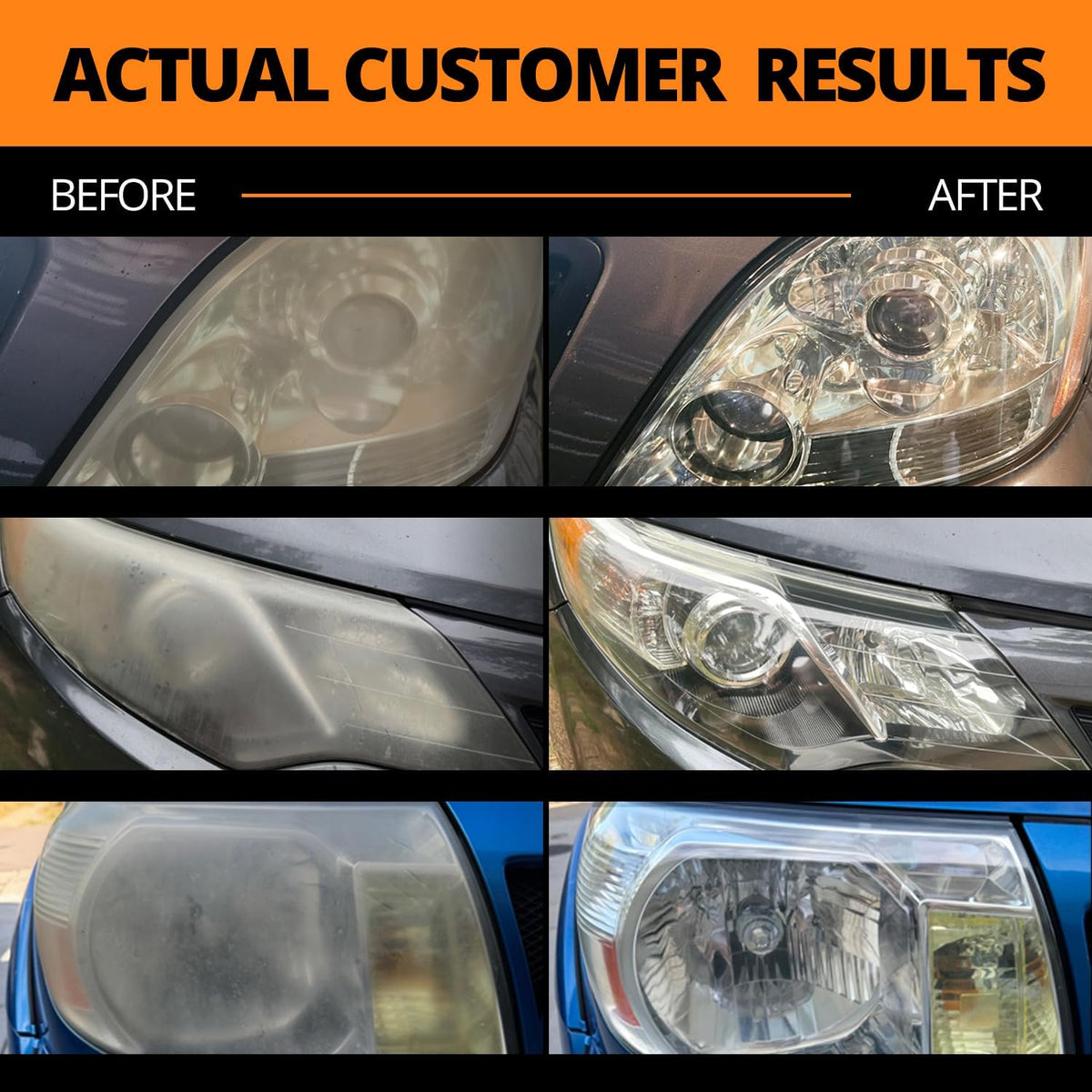 tool-free application using only the included wipes and sanding materials