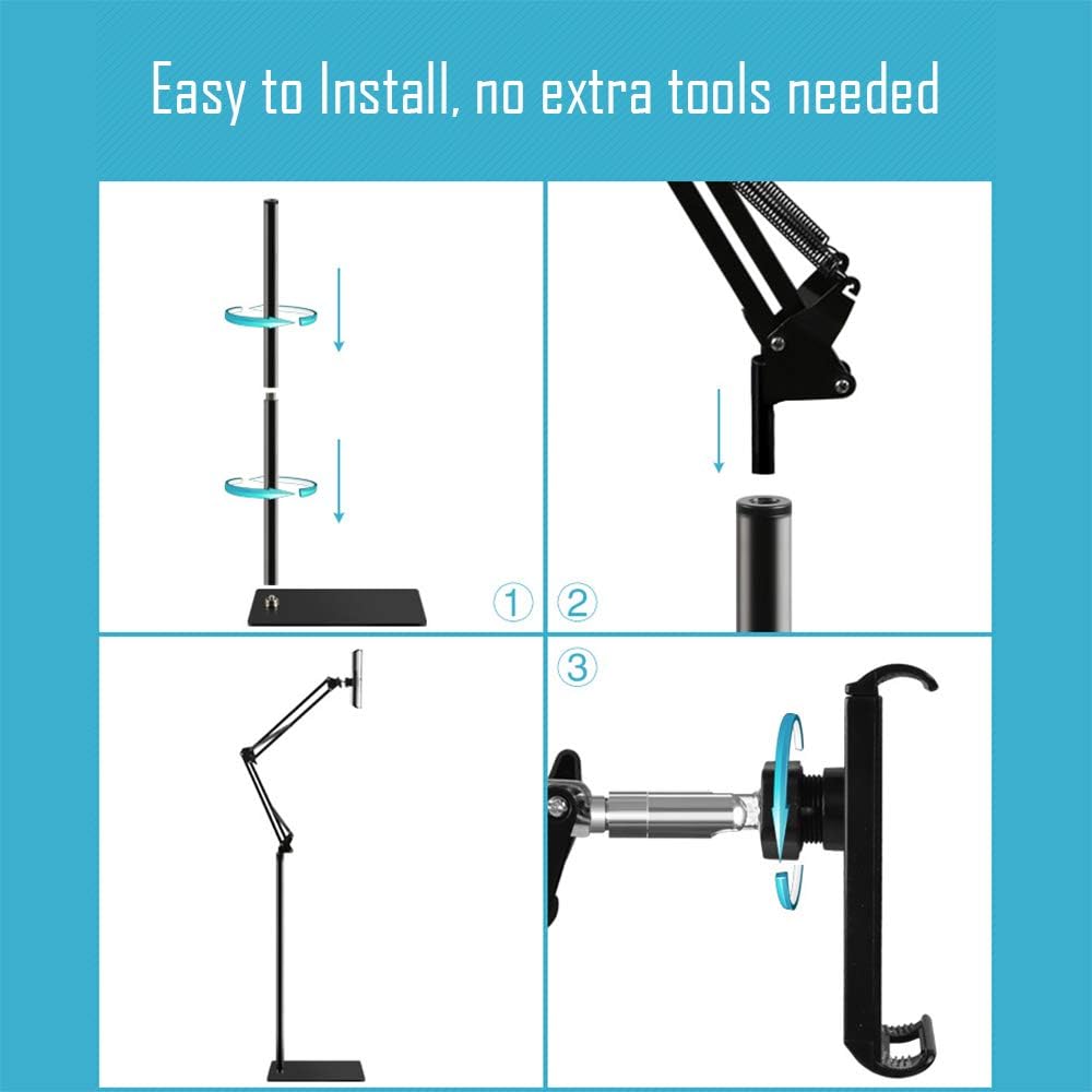 tool-free installation and disassembly per included manual
