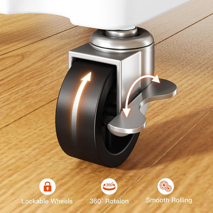 tool-free snap-together assembly with included instructions