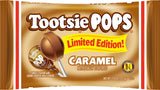 Tootsie Pops Caramel Flavor Hard Candy – Travel Friendly Snack for Road Trips and Tailgates