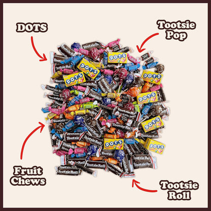 Tootsie Roll Child's Play Candy Favorites 5lb Bag – Picnic and Park Snack Pack for Outdoor Outings